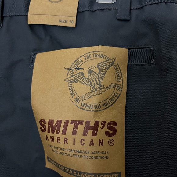 Smith’s gray pants, boys size 18. VERY durable, well made! NWT. Hidden closure. - Picture 9 of 9